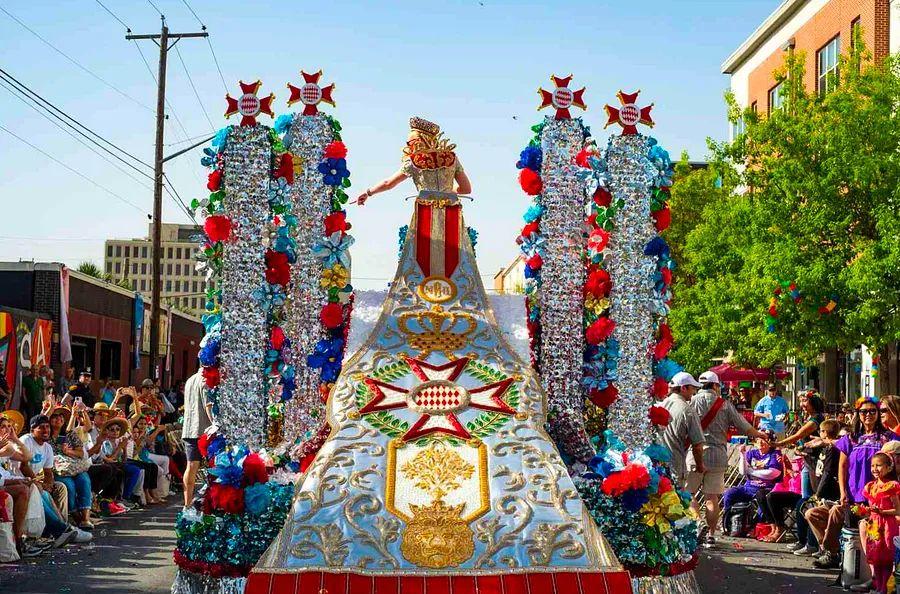 Cover Image for This Texas Parade, produced entirely by women, stands as one of the largest and oldest in the United States. Check out these stunning photos!