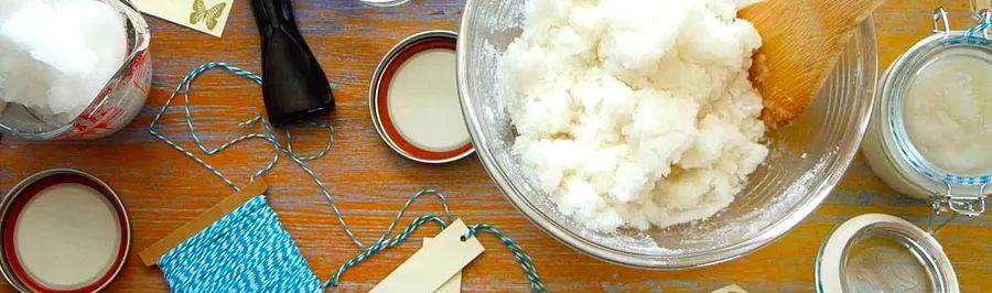 Cover Image for Coconut Sugar Scrub Infused with Vanilla