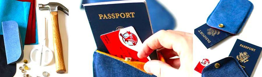 Cover Image for No-Sew DIY Passport Cover