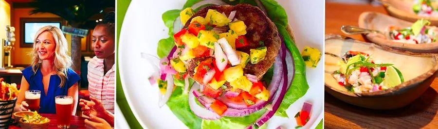 Cover Image for Recipe for Jamaican Jerk Turkey Burger with Pineapple Salsa
