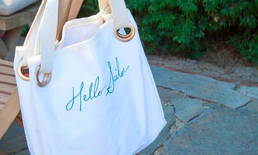 Cover Image for Ahoy Sailor! DIY Grommet Tote
