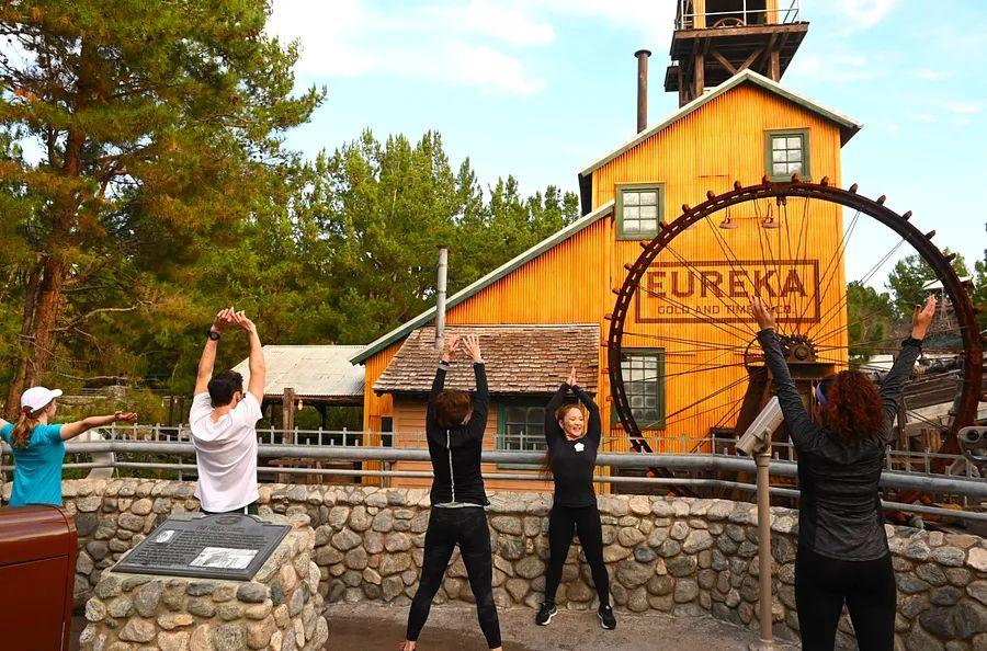 Cover Image for Om-azing! Sunrise yoga classes are now available at Disneyland