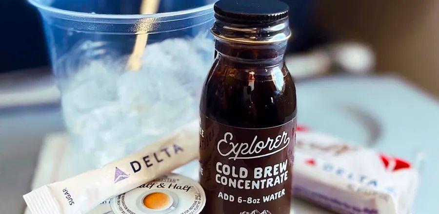 Cover Image for Delta to Offer Cold Brew, Canned Wine, and Ice Cream Sundaes on Flights