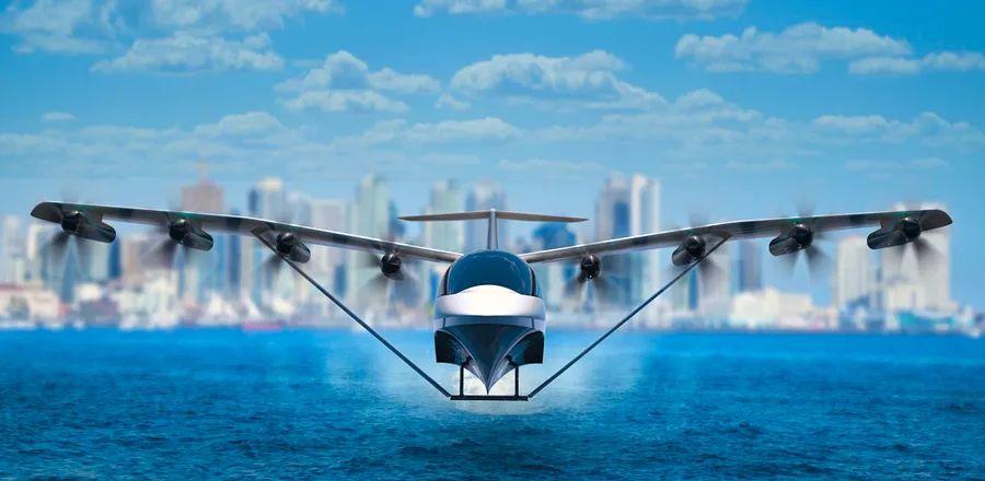 Cover Image for Hawaiian Airlines Set to Operate Electric Aircraft That Glide Just Above the Ocean Surface