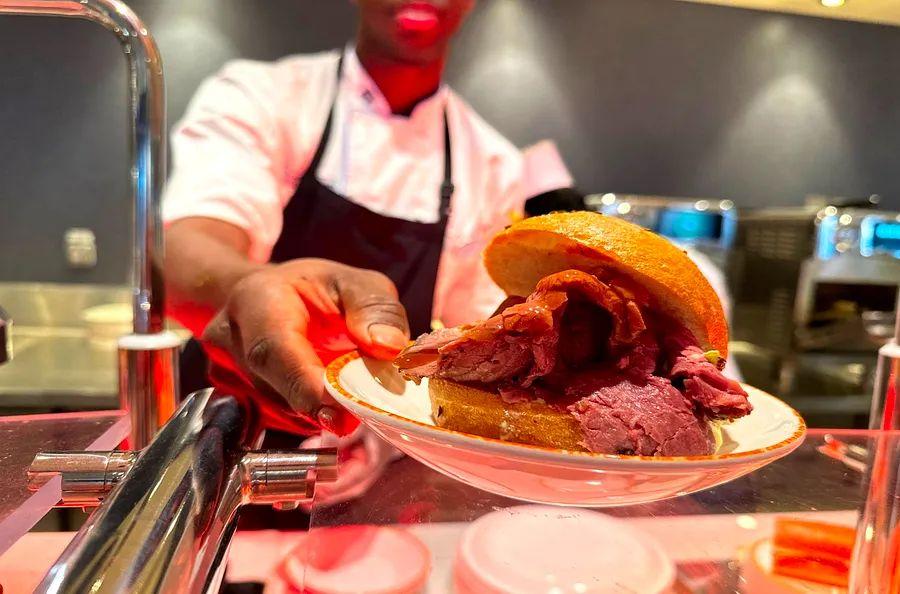 Cover Image for What exactly is kummelweck? This dish has garnered a passionate following among Royal Caribbean cruise-goers.
