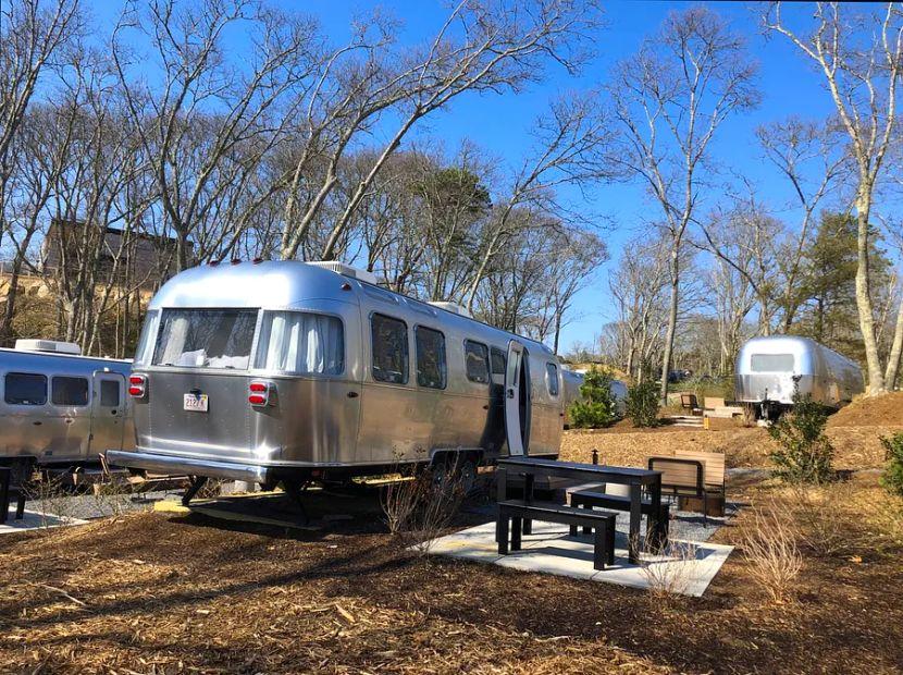 Cover Image for We spent our time at an Airstream campground in Cape Cod, and we have no plans to leave.