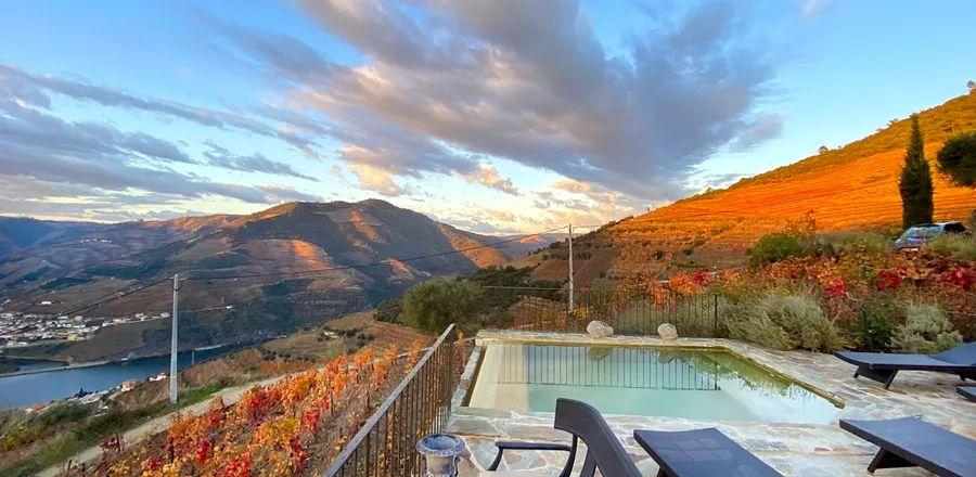 Cover Image for This Airbnb's Infinity Pool May Boast the Most Stunning View in Portugal’s Douro Valley