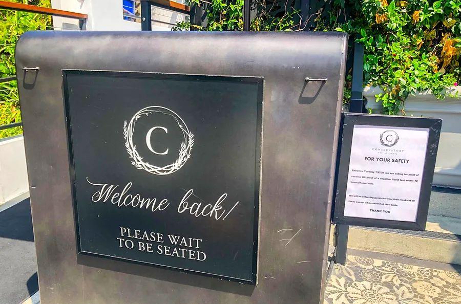Cover Image for Experiencing dining out in LA has changed now that some restaurants mandate proof of vaccination.