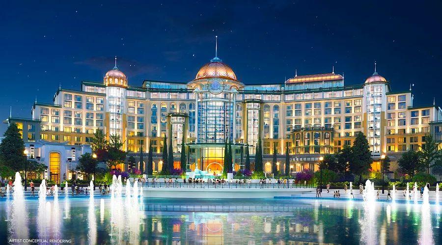 Cover Image for A resort nestled within a theme park: An exclusive preview of the Universal Helios Grand Hotel set to debut at the new Epic Universe.