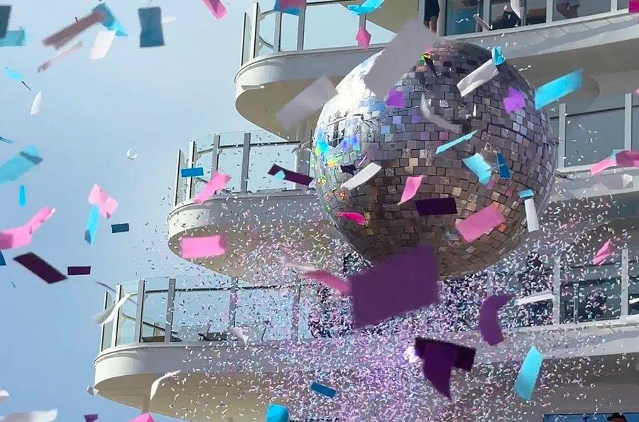 Cover Image for Royal Caribbean has officially unveiled another massive cruise ship
