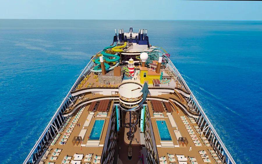 Cover Image for Unforgettable fun! The new MSC Cruises ship will cater to families with an enormous top-deck play area.