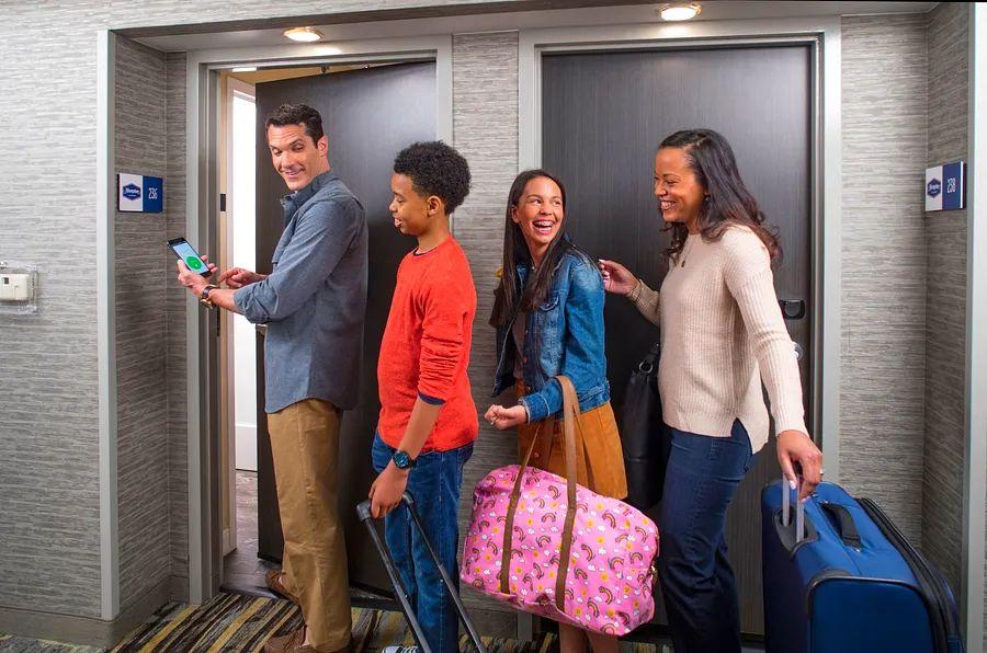 Cover Image for Hilton unveils three exciting new perks: complimentary early upgrades for Honors members, digital key-sharing, and the option to reserve connecting rooms.