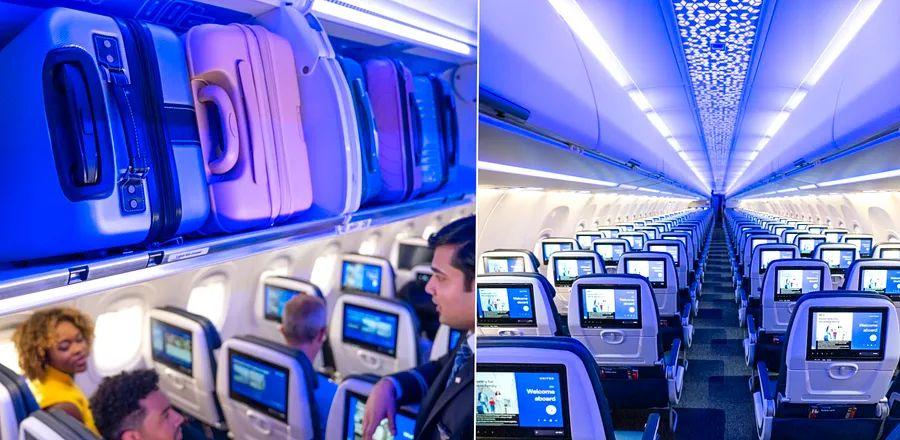 Cover Image for Introducing New Snack Areas, Modern Lighting, and Larger Bins: An Exclusive Sneak Peek at United's Innovative Aircraft