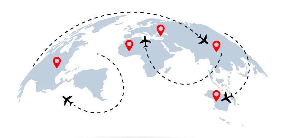 Cover Image for The Most Traveled Flight Routes Worldwide