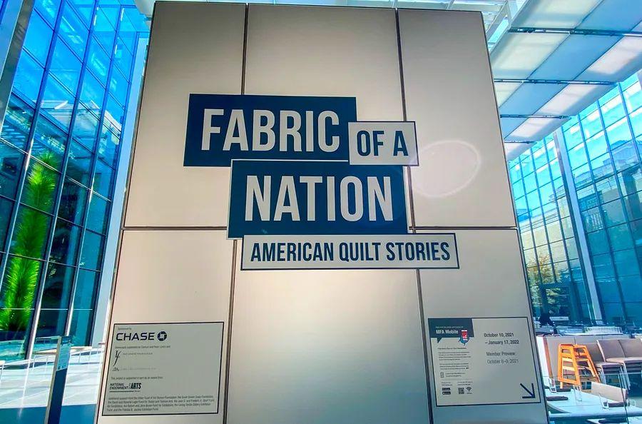 Cover Image for Exhibit at Boston museum highlights U.S. history through quilts