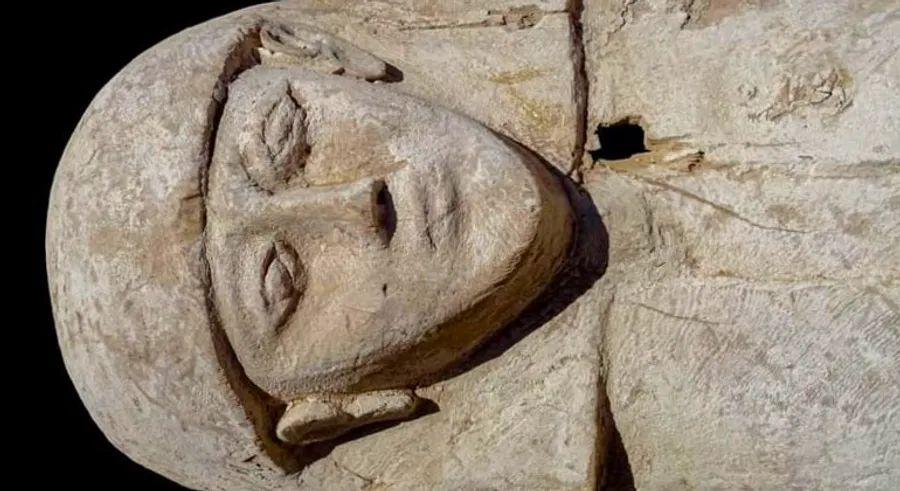 Cover Image for Mummified Remains Found in Burial Shaft in Egypt