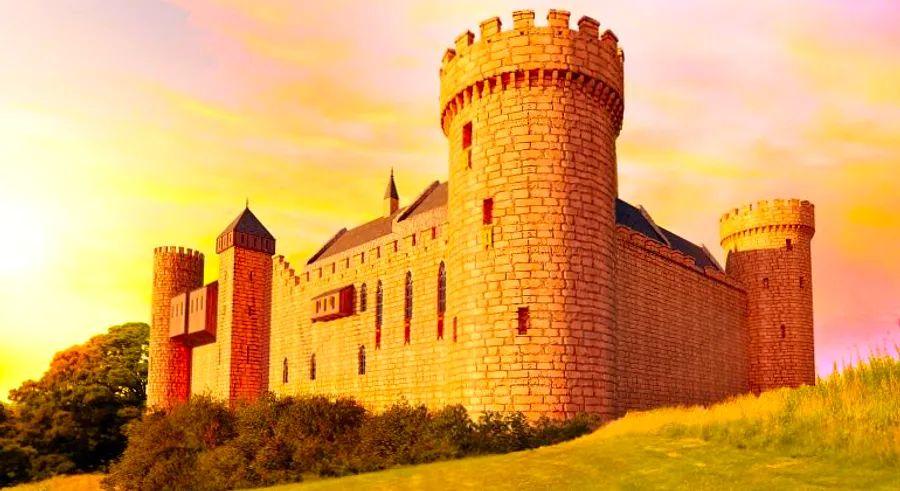 Cover Image for UK’s ruined castles are revived in stunning detail