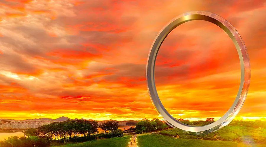 Cover Image for The South Korean capital is set to unveil the world’s largest Ferris wheel without spokes.