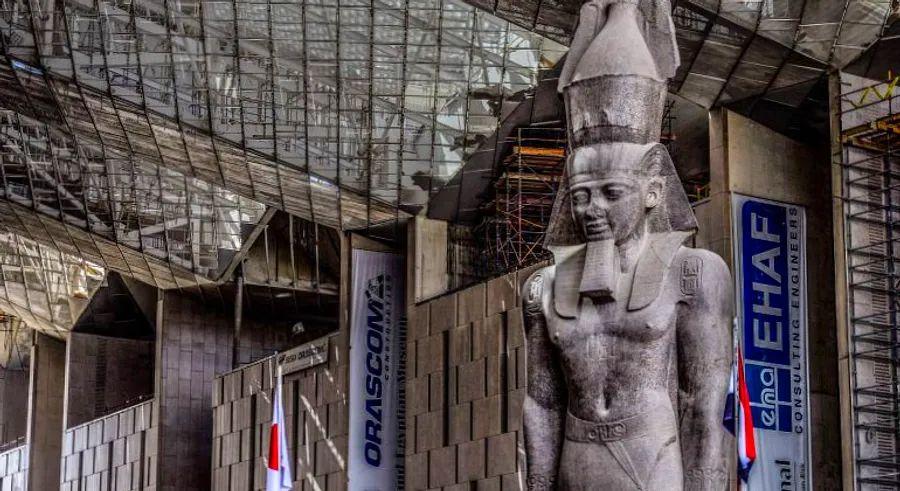 Cover Image for Take an exclusive, behind-the-scenes tour of the eagerly awaited Grand Egyptian Museum.