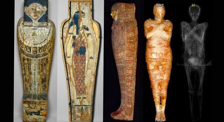 Cover Image for Researchers have made an astonishing find: the first ever pregnant Egyptian mummy, which has left the scientific community in awe.