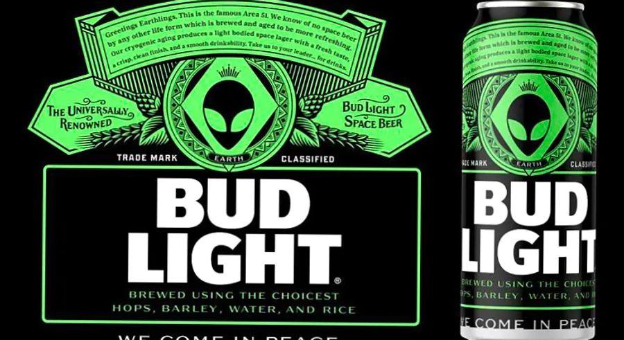 Cover Image for Bud Light is offering complimentary beer to any extraterrestrial that escapes Area 51