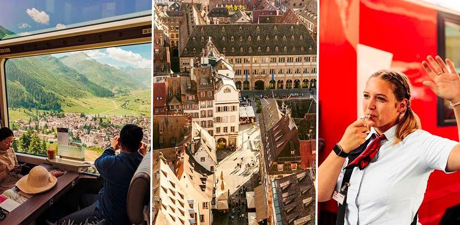 Cover Image for 25 Days, 9 Countries, 1,959 Miles: A Journey Through Europe by Train