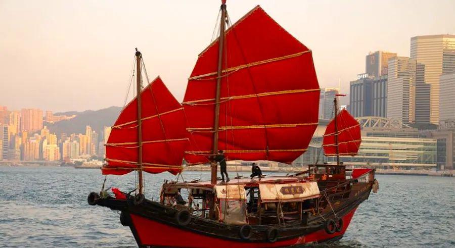 Cover Image for The last of Hong Kong’s traditional wooden junk boats is still sailing the waters