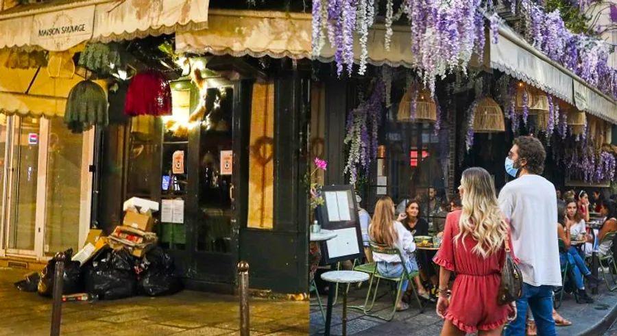 Cover Image for Spine-chilling images showcase how the Covid curfew is reshaping Paris