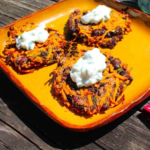 Cover Image for Zesty Spicy Black Bean Patties