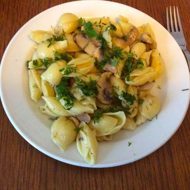 Cover Image for Penne Pasta with Mushrooms