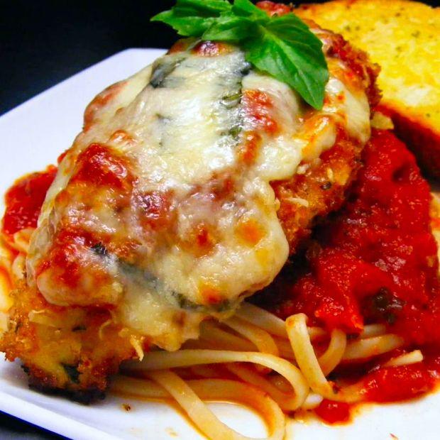 Cover Image for Chicken Parmesan Pasta Dish