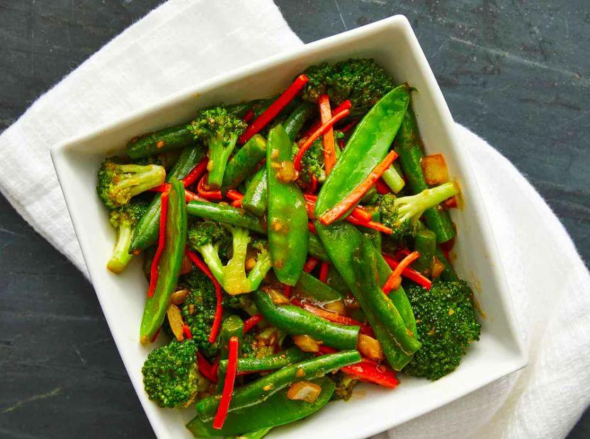 Cover Image for Ginger Vegetable Stir-Fry