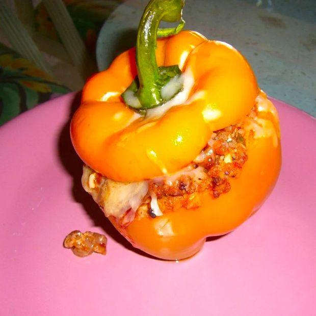 Cover Image for Beef and Mushroom Stuffed Bell Peppers