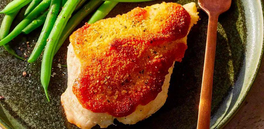 Cover Image for Crispy Parmesan-Coated Chicken