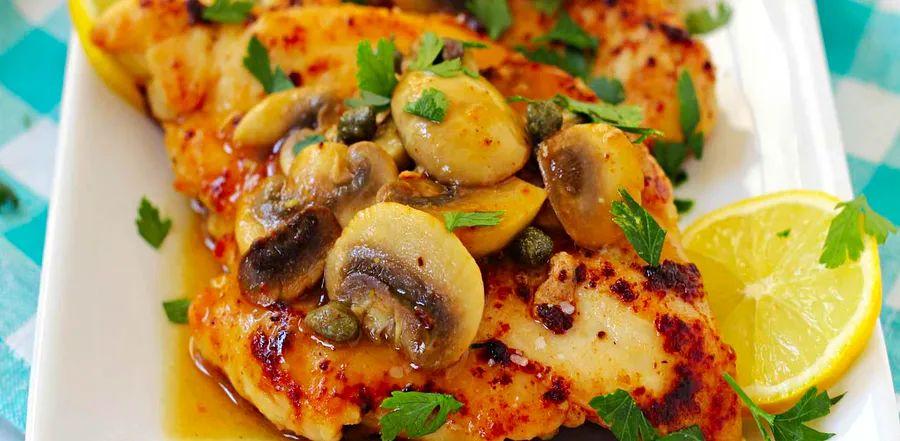 Cover Image for Chicken Scallopini with Lemon Piccata Sauce