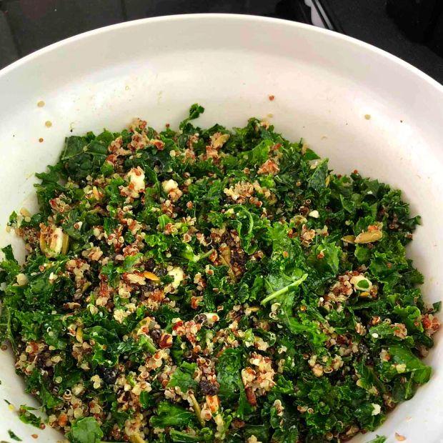 Cover Image for Quinoa and Kale Salad