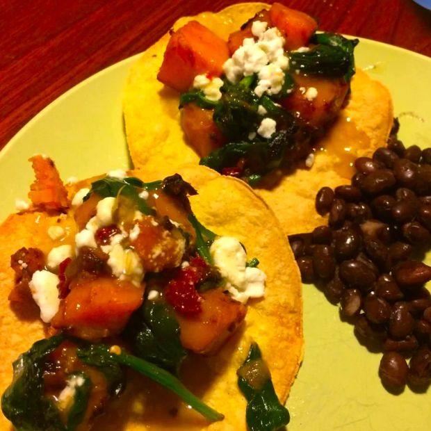 Cover Image for Butternut Squash Enchiladas Recipe