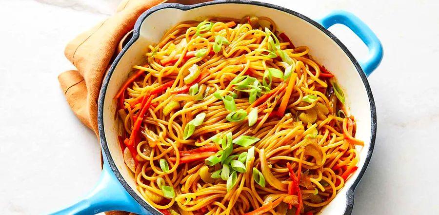 Cover Image for Vegetable Lo Mein Noodles