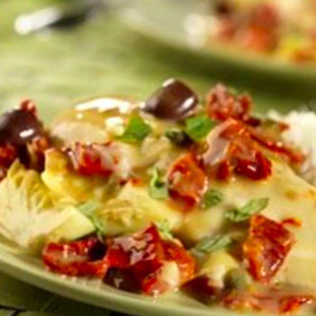 Cover Image for Mediterranean Chicken with Savory Sauce