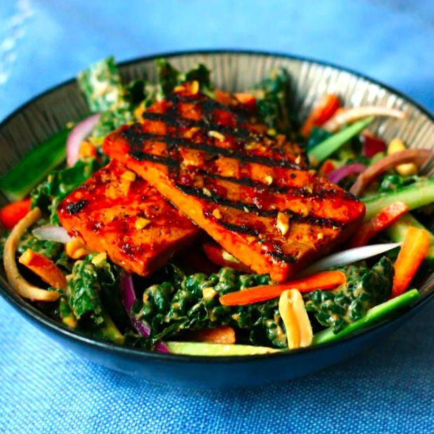 Cover Image for Flavorful Spicy Baked Tofu