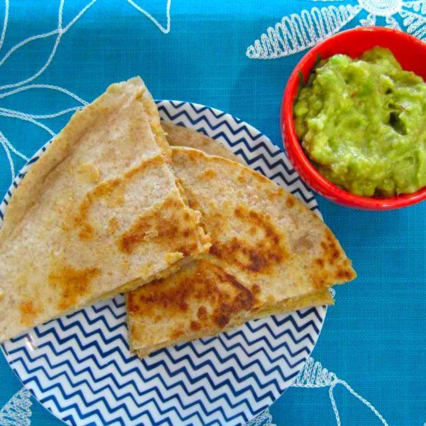 Cover Image for Vegan Black Bean Quesadillas: A tasty and nutritious plant-based twist on a classic Mexican favorite, packed with hearty black beans and seasoned with vibrant spices.