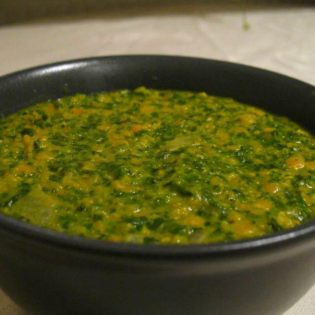 Cover Image for Spinach-infused Indian Dahl