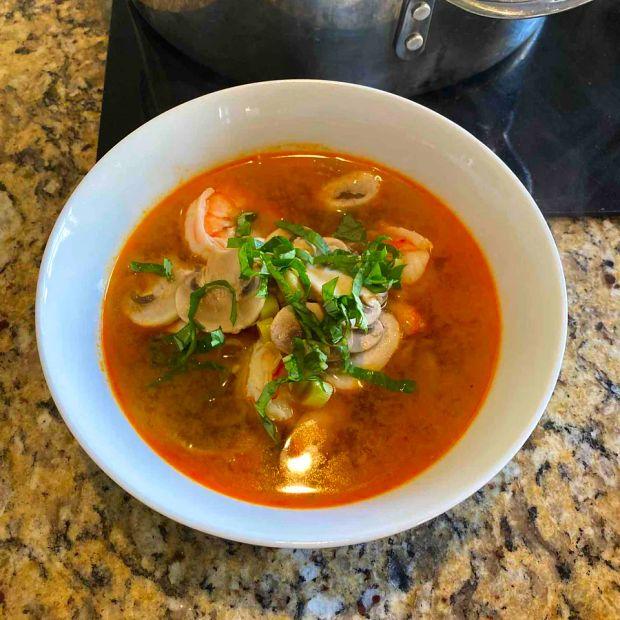 Cover Image for Spicy Thai Hot and Sour Soup