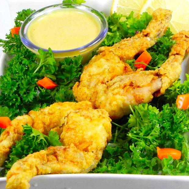 Cover Image for Crispy Fried Frog Legs