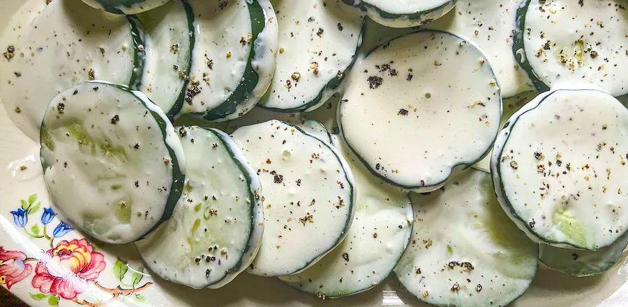 Cover Image for Creamy Cucumber Salad