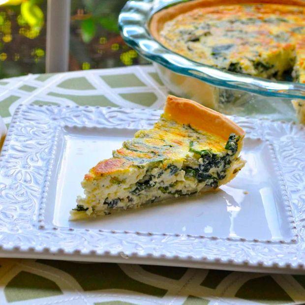 Cover Image for Spinach and Ricotta Quiche