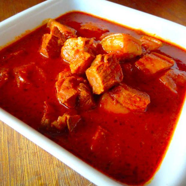 Cover Image for Spicy Goan Pork Vindaloo