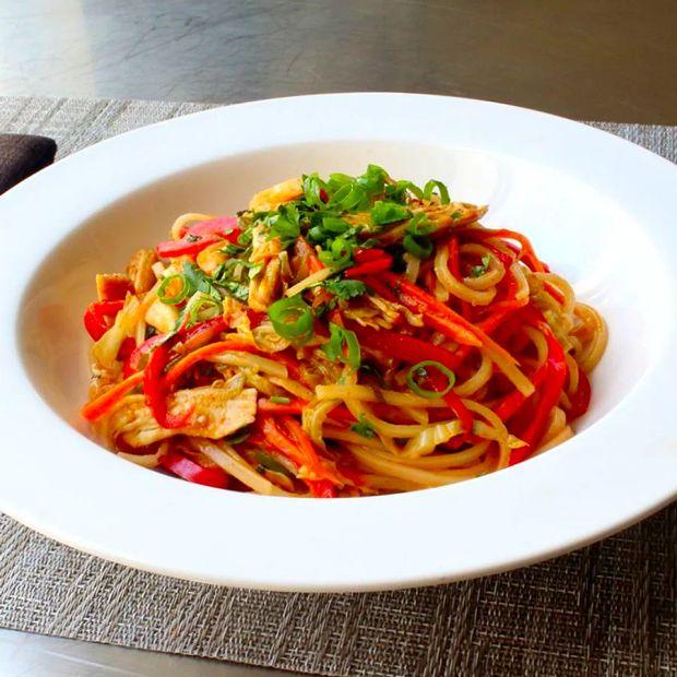 Cover Image for Spicy Chicken Noodle Delight