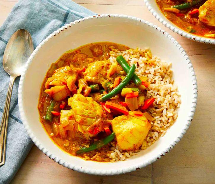 Cover Image for Coconut Curry Fish Delight