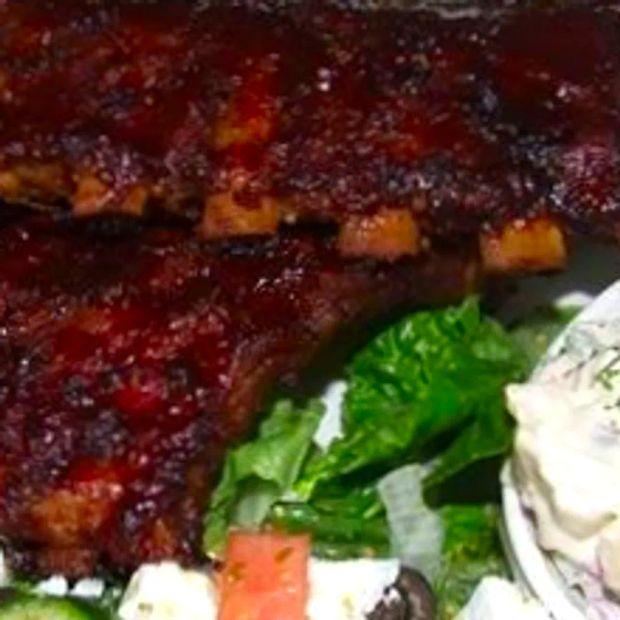 Cover Image for Honey Garlic Glazed Ribs